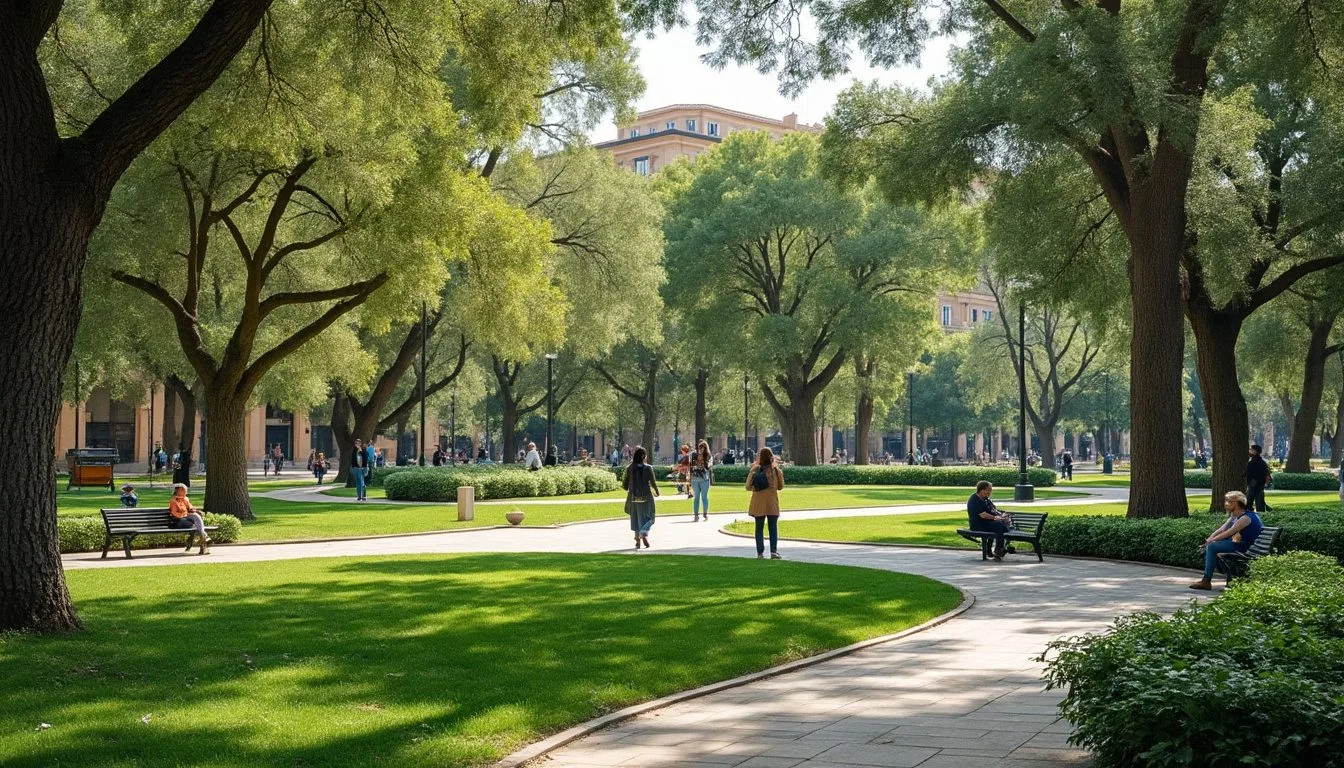 descubre el parque urbano de malilla, el pulmón verde de valencia. un espacio ideal para relajarse, disfrutar de la naturaleza y realizar actividades al aire libre en pleno corazón de la ciudad.